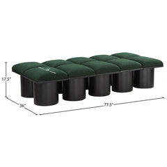 Pavilion Boucle Fabric 10pc. Modular Bench