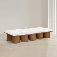 Pavilion Boucle Fabric 10pc. Modular Bench