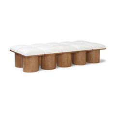 Pavilion Boucle Fabric 10pc. Modular Bench