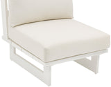 Maldives Outdoor Patio Chair - Stylish Modular Design with Water Resistant Fabric for Ultimate Comfort