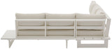 Maldives Outdoor Patio Modular Armless Chair - Stylish, Durable, and Customizable for Your Deck
