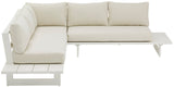 Maldives Outdoor Patio Modular Armless Chair - Stylish, Durable, and Customizable for Your Deck