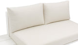 Maldives Outdoor Patio Modular Armless Chair - Stylish, Durable, and Customizable for Your Deck