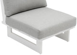 Maldives Outdoor Patio Chair - Stylish Modular Design with Water Resistant Fabric for Ultimate Comfort
