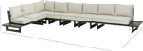 Maldives Outdoor Modular Sectional Chair - Create Your Dream Contemporary Patio Space Today!