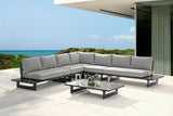 Maldives Outdoor Patio Modular Sectional - Customizable Contemporary Seating for Stylish Spaces