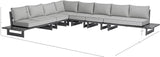 Maldives Outdoor Patio Modular Sectional - Create Your Dream Outdoor Space with Contemporary Style