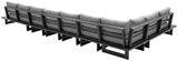 Maldives Outdoor Patio Modular Sectional - Customizable Contemporary Comfort for Your Deck or Porch