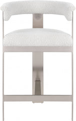 Romeo Boucle Fabric Bar / Counter Stools