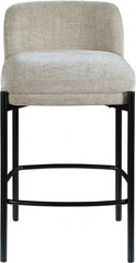 Burton Chenille Fabric Bar / Counter Stools