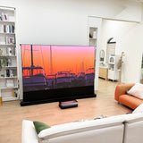 LTV-3500 Pro 100''-130'' AWOL Vision Acoustic ALR Floor Rising Screen Bundle
