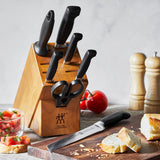 ZWILLING Four Star Anniversary 8-pc Knife Block Set