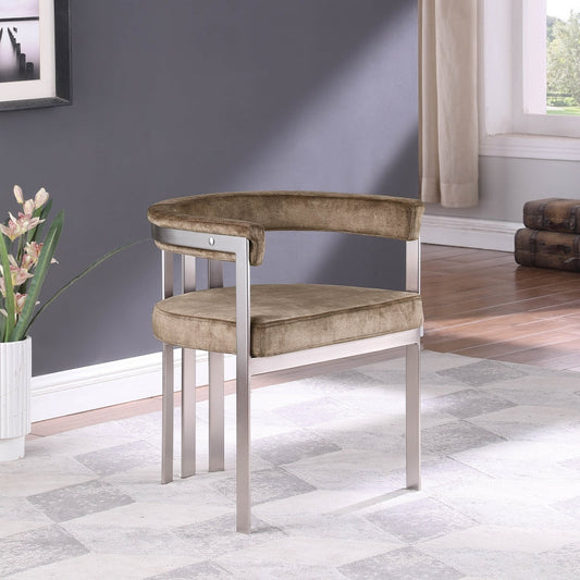 Marcello Stone Velvet Dining Chair