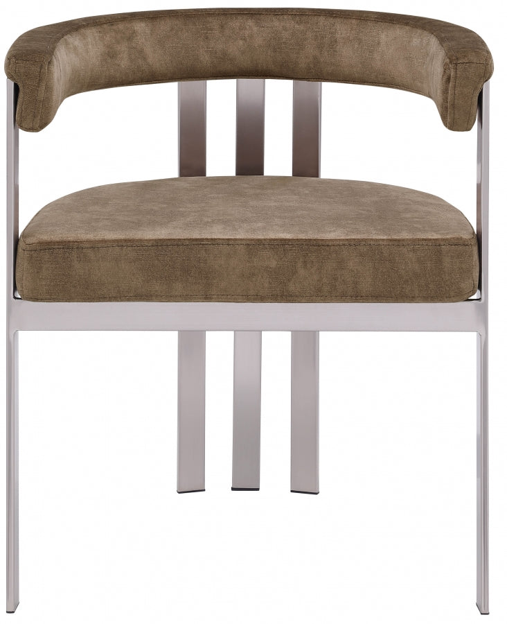 Marcello Stone Velvet Dining Chair