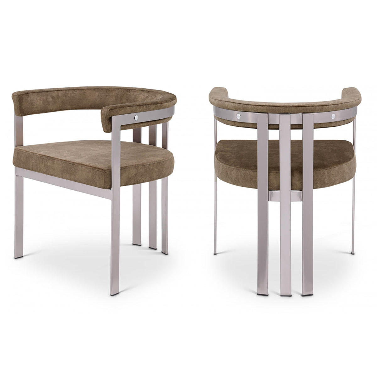 Marcello Stone Velvet Dining Chair