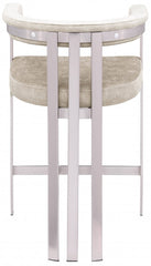 Marcello Stone Velvet Bar / Counter Stools