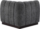 Quinn Chenille Fabric Upholstered Corner Modular Chair