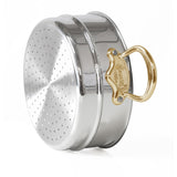 Mauviel Steamer Insert With Brass Handles, 7.9-in