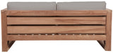 Anguilla Teak Outdoor Loveseat - Stylish & Weather-Resistant Seating for Ultimate Relaxation