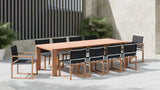 Tulum Teak Outdoor Dining Arm Chair – Stylish, Durable, and Weather-Resistant for Your Patio Enjoyment