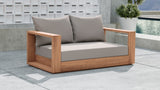 Tulum Teak Outdoor Loveseat - Stylish, Durable, and Weather-Resistant Seating for Your Patio Retreat
