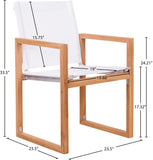 Tulum Teak Outdoor Dining Arm Chair – Stylish, Durable, and Weather-Resistant for Your Patio Enjoyment