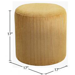 Roy Microsuede Fabric Ottoman / Stool