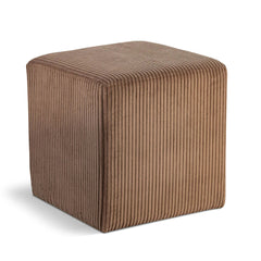 Roy Microsuede Fabric Ottoman / Stool