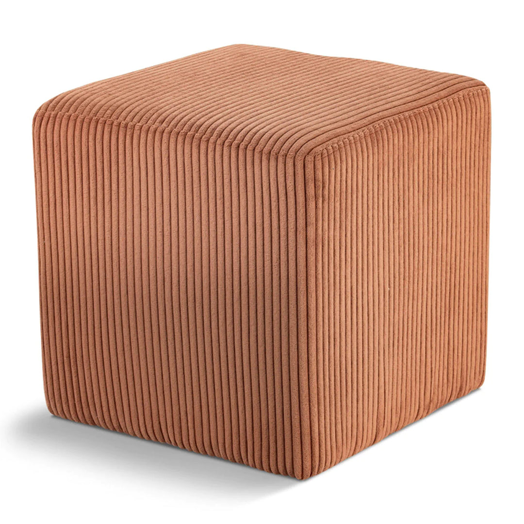 Roy Microsuede Fabric Ottoman / Stool