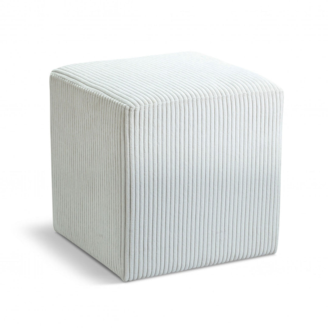 Roy Microsuede Fabric Ottoman / Stool