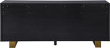 Excel Contemporary Sideboard Buffet with Spacious Drawers for Modern Dining Room Organization