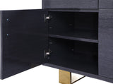 Excel Contemporary Sideboard Buffet with Spacious Drawers for Modern Dining Room Organization