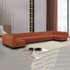 Quinn Chenille Fabric Sectional