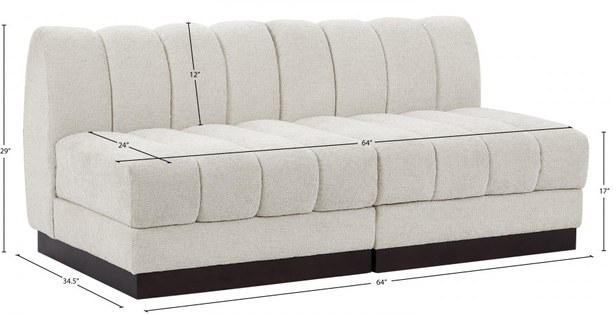 Quinn Chenille Fabric Sofa