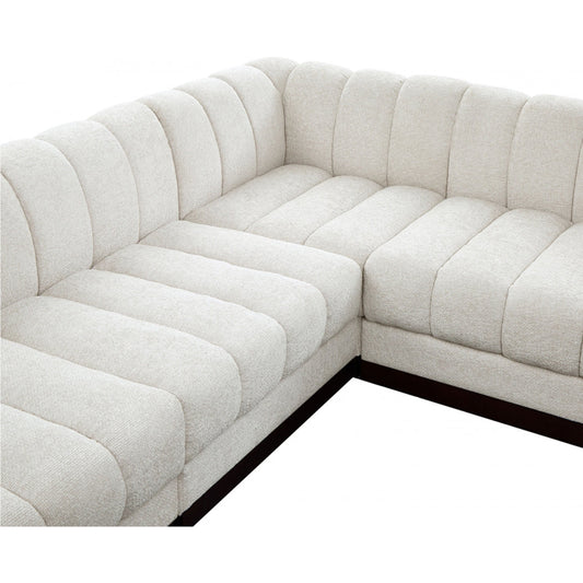 Quinn Chenille Fabric Sectional