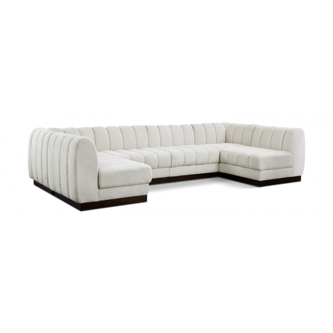 Quinn Chenille Fabric Sectional