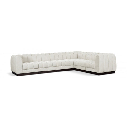 Quinn Chenille Fabric Sectional