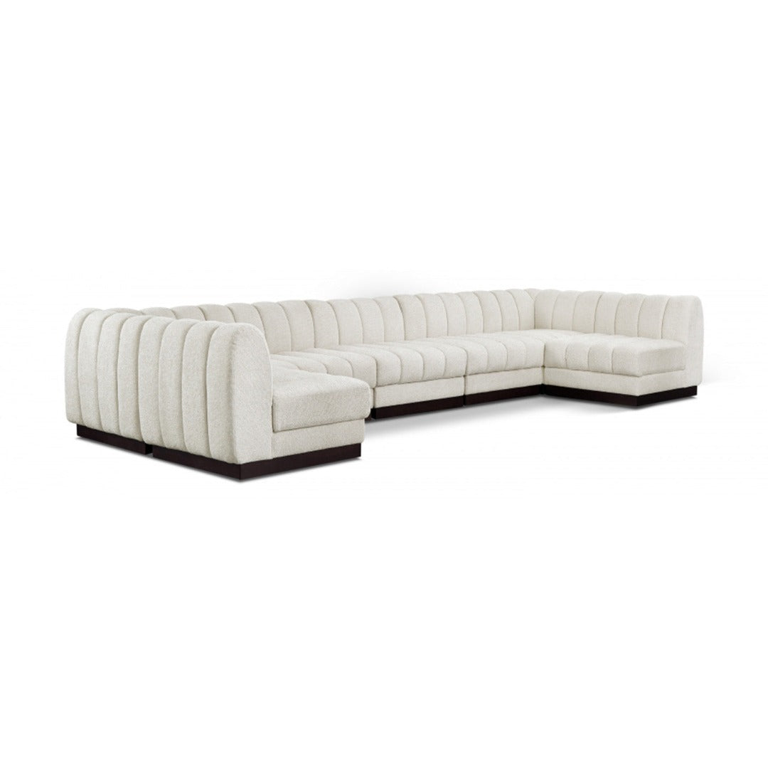 Quinn Chenille Fabric Sectional