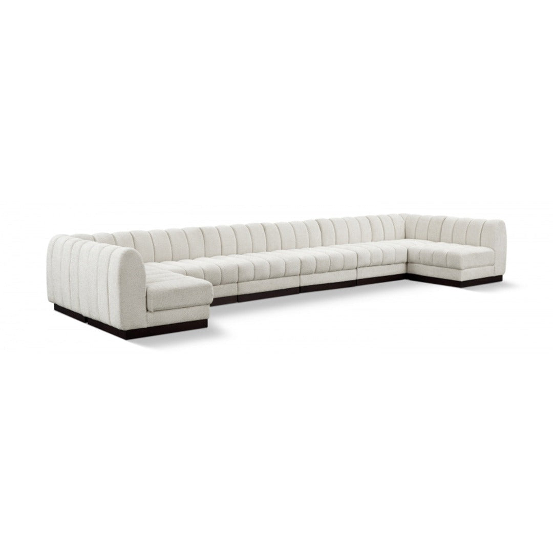 Quinn Chenille Fabric Sectional