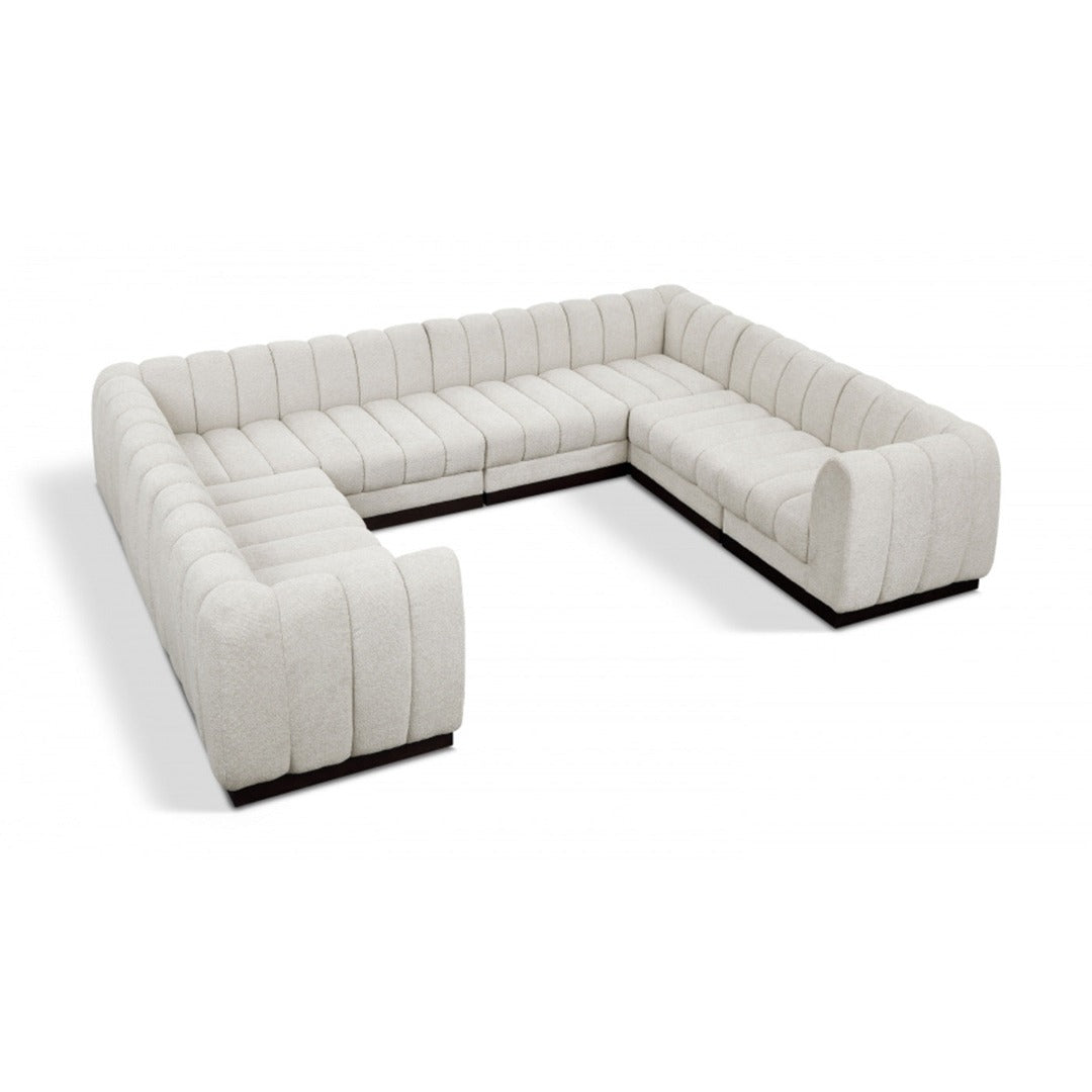 Quinn Chenille Fabric Sectional