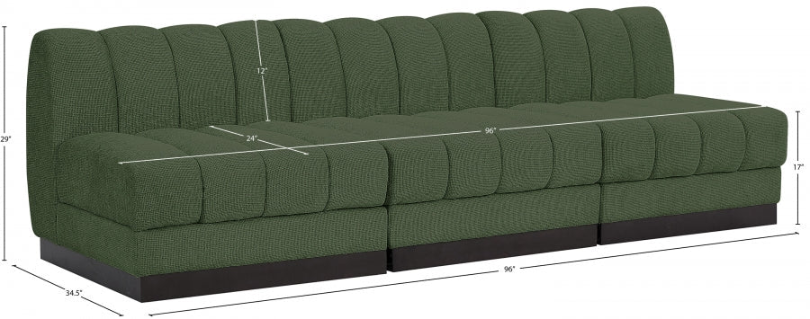 Quinn Chenille Fabric Sofa