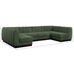 Quinn Chenille Fabric Sectional