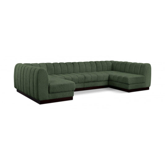 Quinn Chenille Fabric Sectional