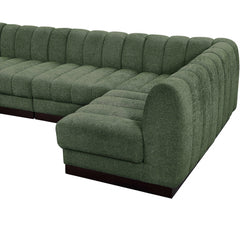 Quinn Chenille Fabric Sectional