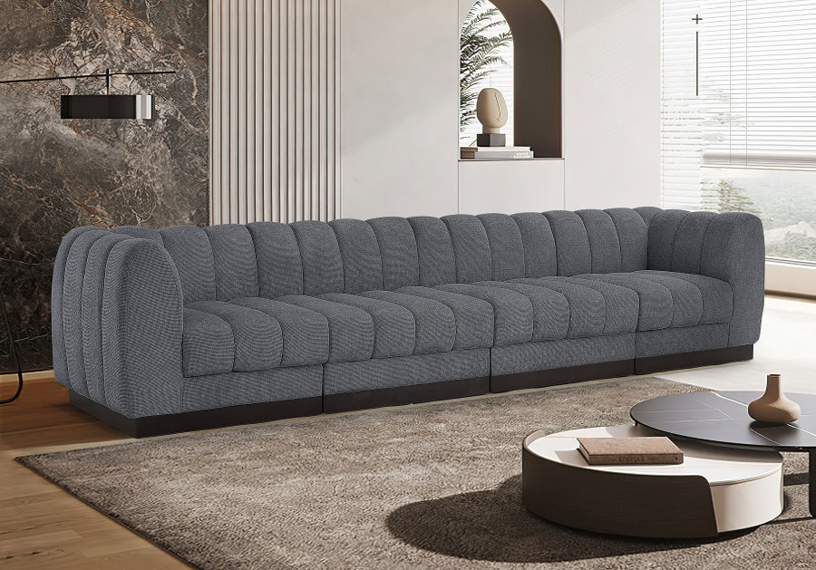 Quinn Chenille Fabric Sofa