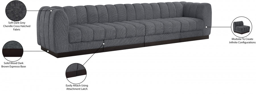 Quinn Chenille Fabric Sofa