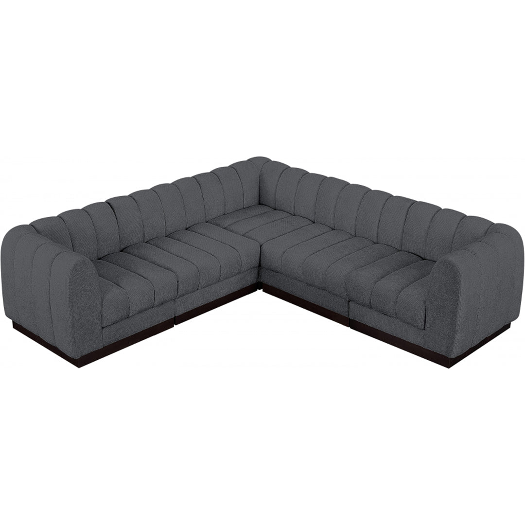 Quinn Chenille Fabric Sectional