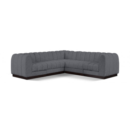 Quinn Chenille Fabric Sectional