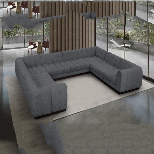 Quinn Chenille Fabric Sectional