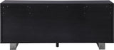 Excel Contemporary Sideboard Buffet with Spacious Drawers for Modern Dining Room Organization